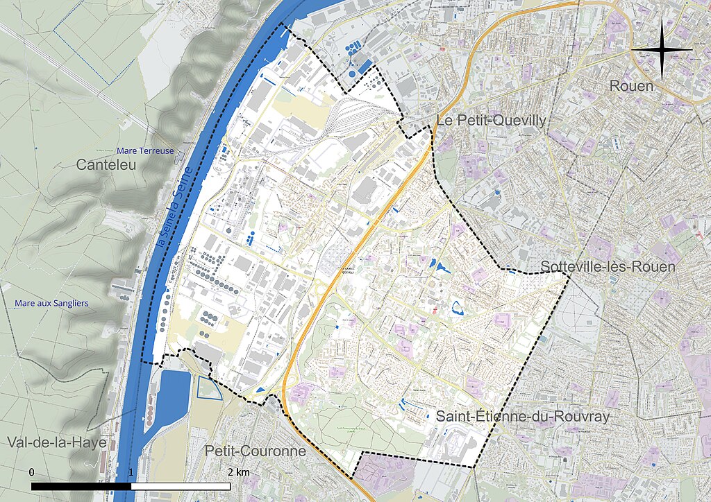 Chauffage géothermique Le Grand-Quevilly